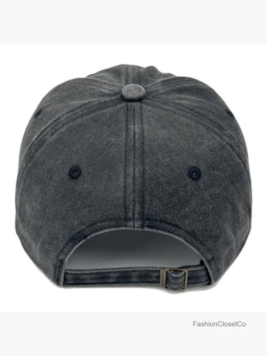 Vintage Washed Cotton Baseball Cap Embroidered Funny Sayings Adjustable Unisex main image 7